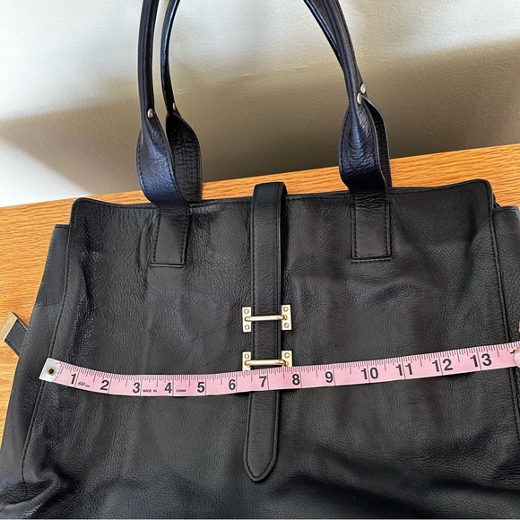 Foley + Corinna Large Black Leather Bag - Picture 13 of 15